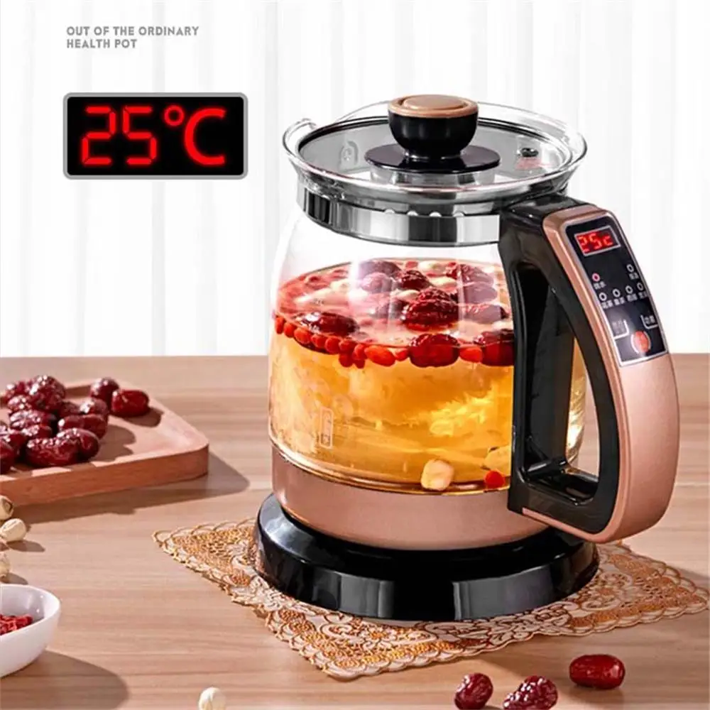 Household Water Kettle Multifunctional Health Pot Fully Automatic Intelligent Reservation Electric Kettle Glass Teapot