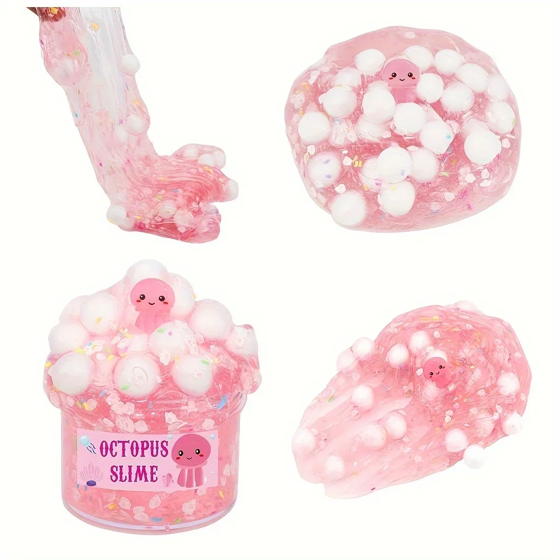 70ml Slime Crystal Mud Ocean Set Clay Clay Glue Colored Mud Decompression Toy 5-color Crystal Decompression Toy crystal soil mud toy slime toy