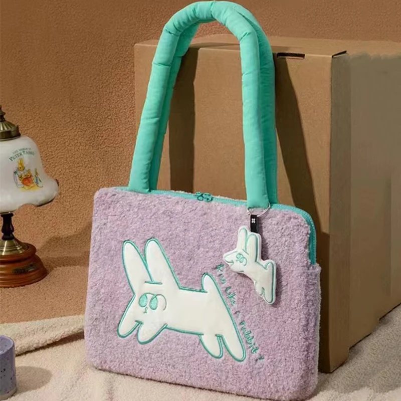 Bolsa de Ombro Bonito do Computador para Mulheres Bolsas da Luva do Portátil Macbook Ipad Xiaomi Lenovo hp Pasta 12 13.3 13.6 14 Polegadas - Imagem 6
