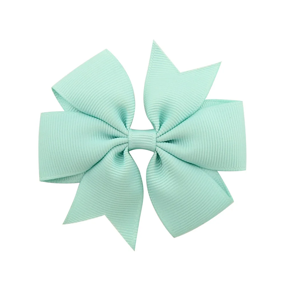 Vibrant Grosgrain Ribbon Hair Bows Clips