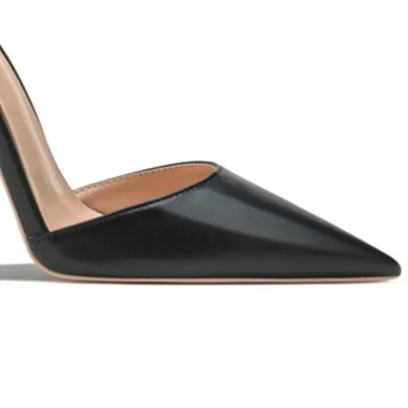 Women's Pointed Toe Satin High Heel Pumps - 4 Inch Stiletto, Slip-On, Elegant Evening Shoes