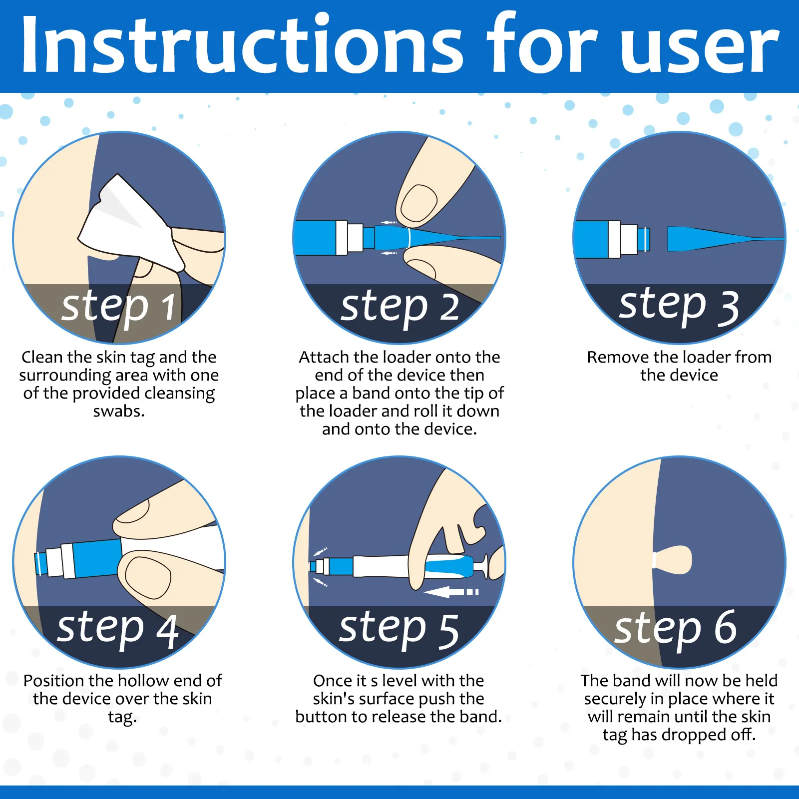 مجموعة إزالة علامات الجلد كبيرة الحجم تلقائيًا لعل...
