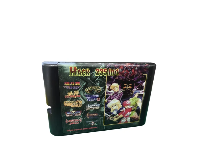 Multi 235 In 1 Games Card for Sega Megadrive Retro Console