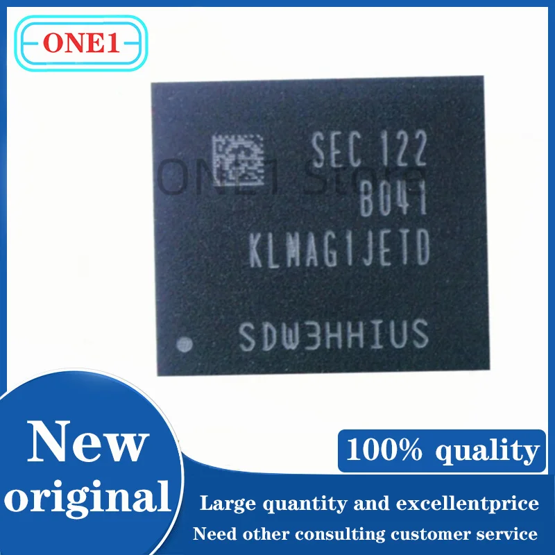 KLMAG1JETD-B041 KLMAG1JETD eMMC 5.1 FBGA-153 eMMC ROHS 1PCS/lot emmc module