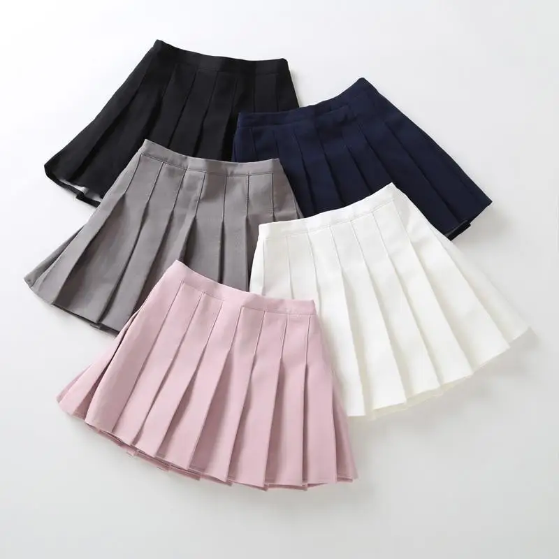 Girl's Pleated Skirt with Shorts 1