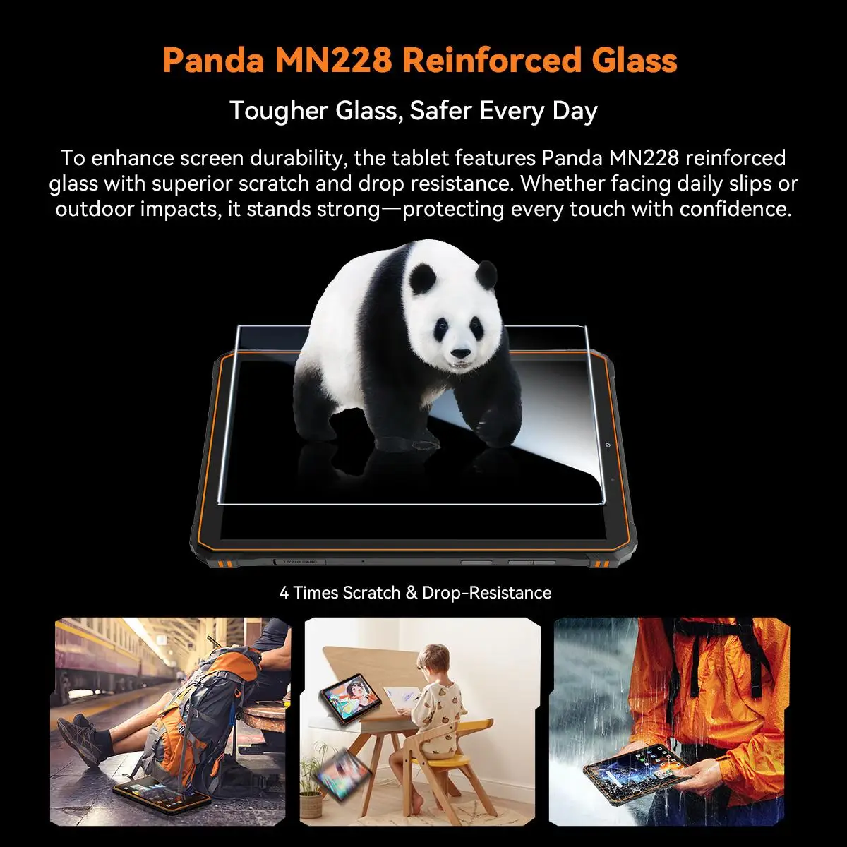 Blackview Active 5 Rugged Tablet PC 8.68'' Android 15  8GB+128GB Unisoc T615 Octa Core AI Mini Pad Global Version 4G Tablet PC