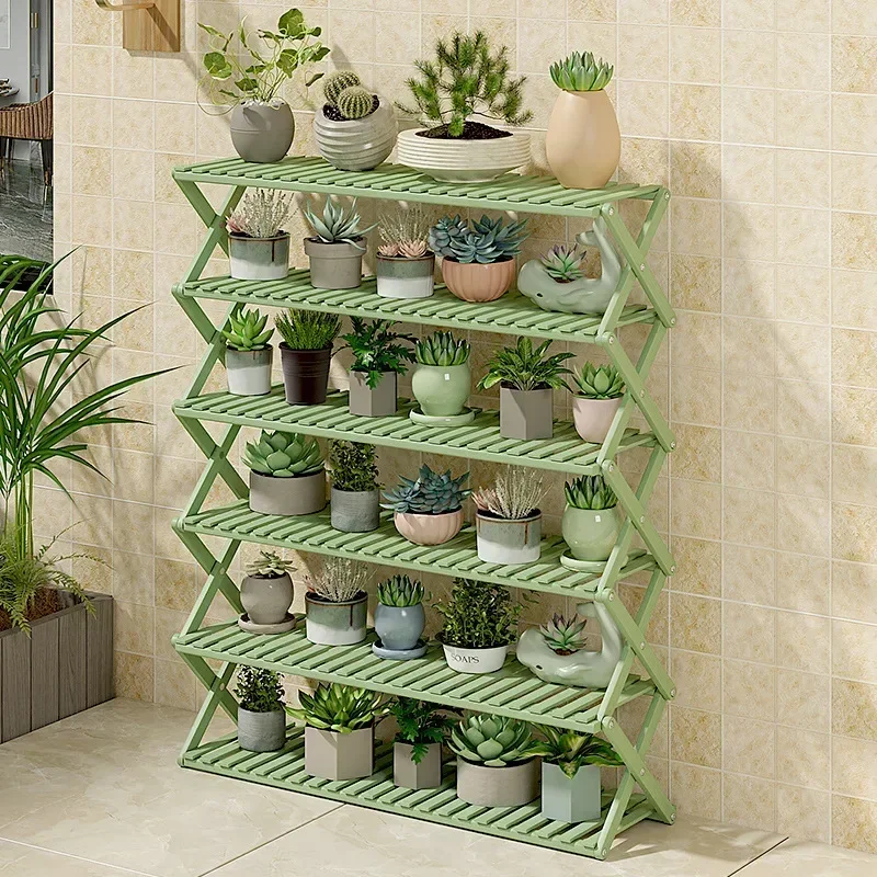 

Stackable Shoe Rack with Multiple Layers, Space Saving Storage Rack, Flower Rack Storage Rack, Balcony Shoe Rack