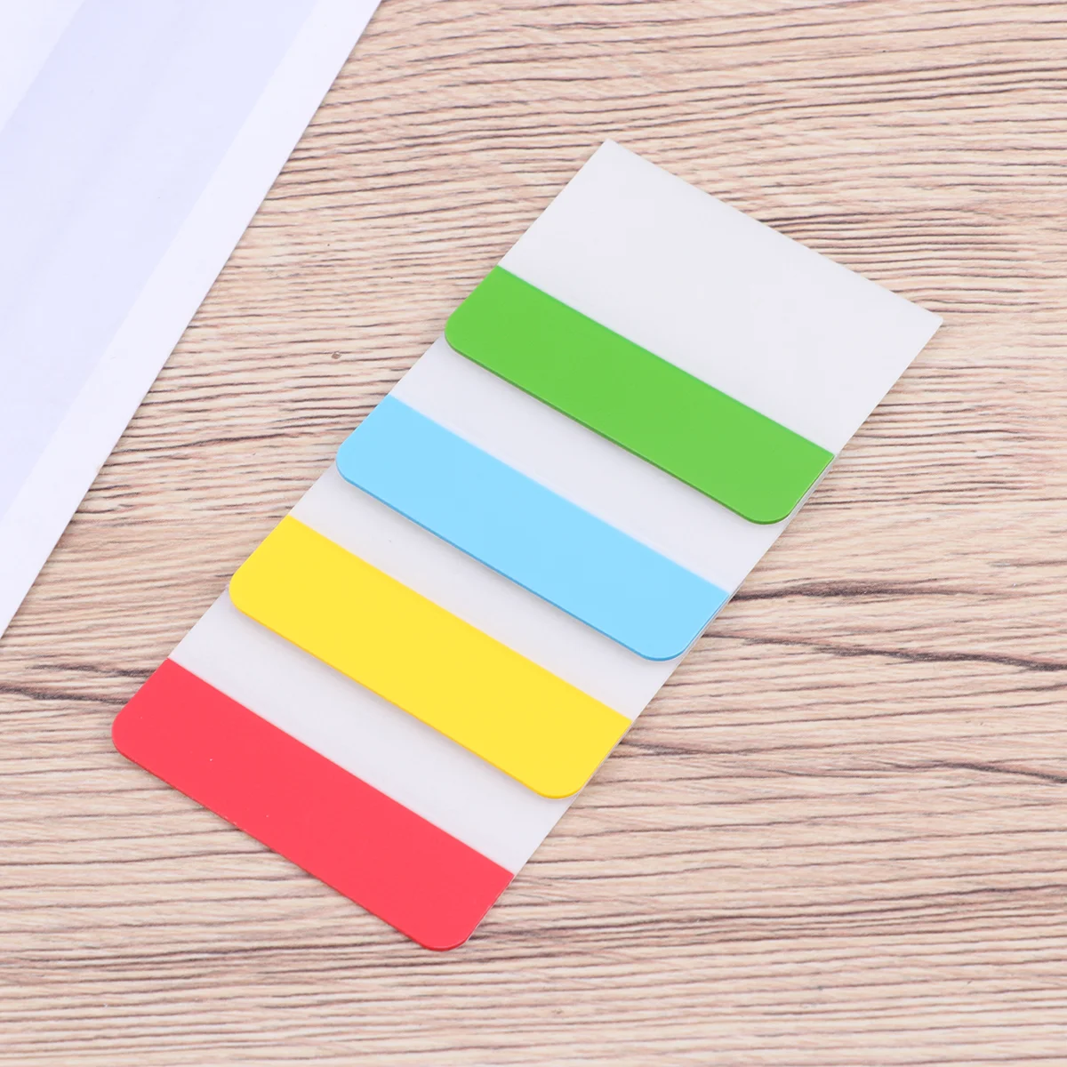

N Times Stickers Re-stickable Durable Bookmarks Classified Index Stickers Page Markers for Student Stationery Reading Accessory