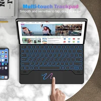 Magic Keyboard for Samsung Galaxy Tab S9 S8 S7 11inch S8+/ S8 Plus/ S7 FE/ S7 Plus 12.4 inch Case Multi-Angle Trackpad Backlit - Ảnh 4