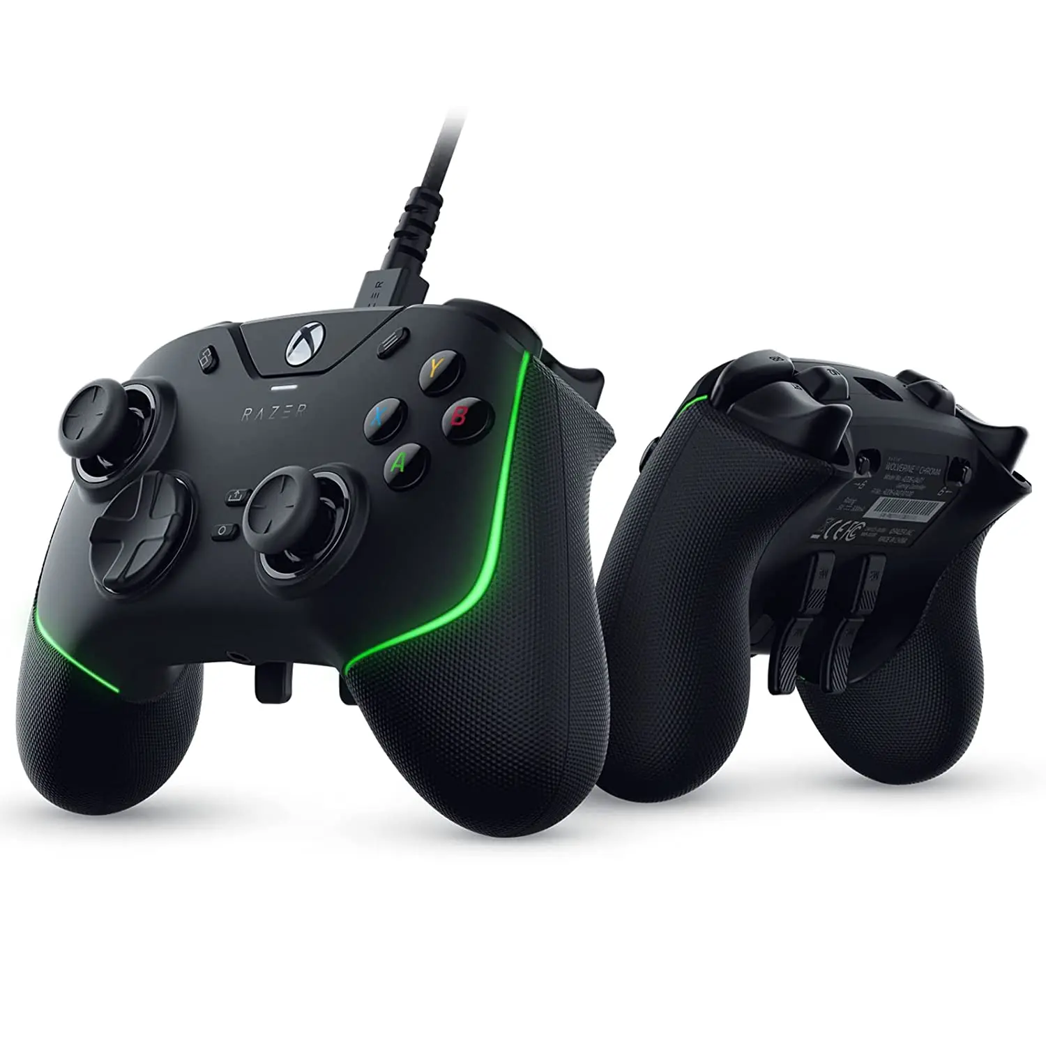 Razer Wolverine v2有線ゲーミングプロコントローラー,xbox