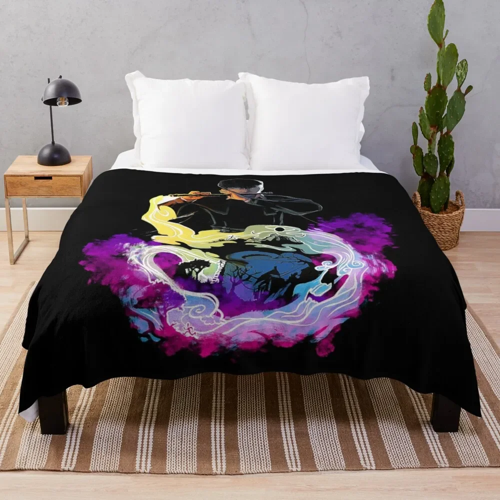 

Stormlight Archive Art Tshirt Throw Blanket Luxury Designer Travel warm winter Custom Blankets