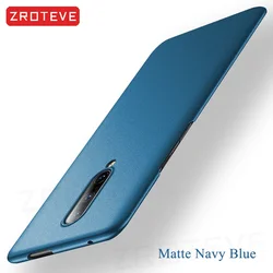 ZEOTEVE Slim Matte Hard PC Cover - Premium Protective Case for OnePlus 7 (Matte Navy Blue)