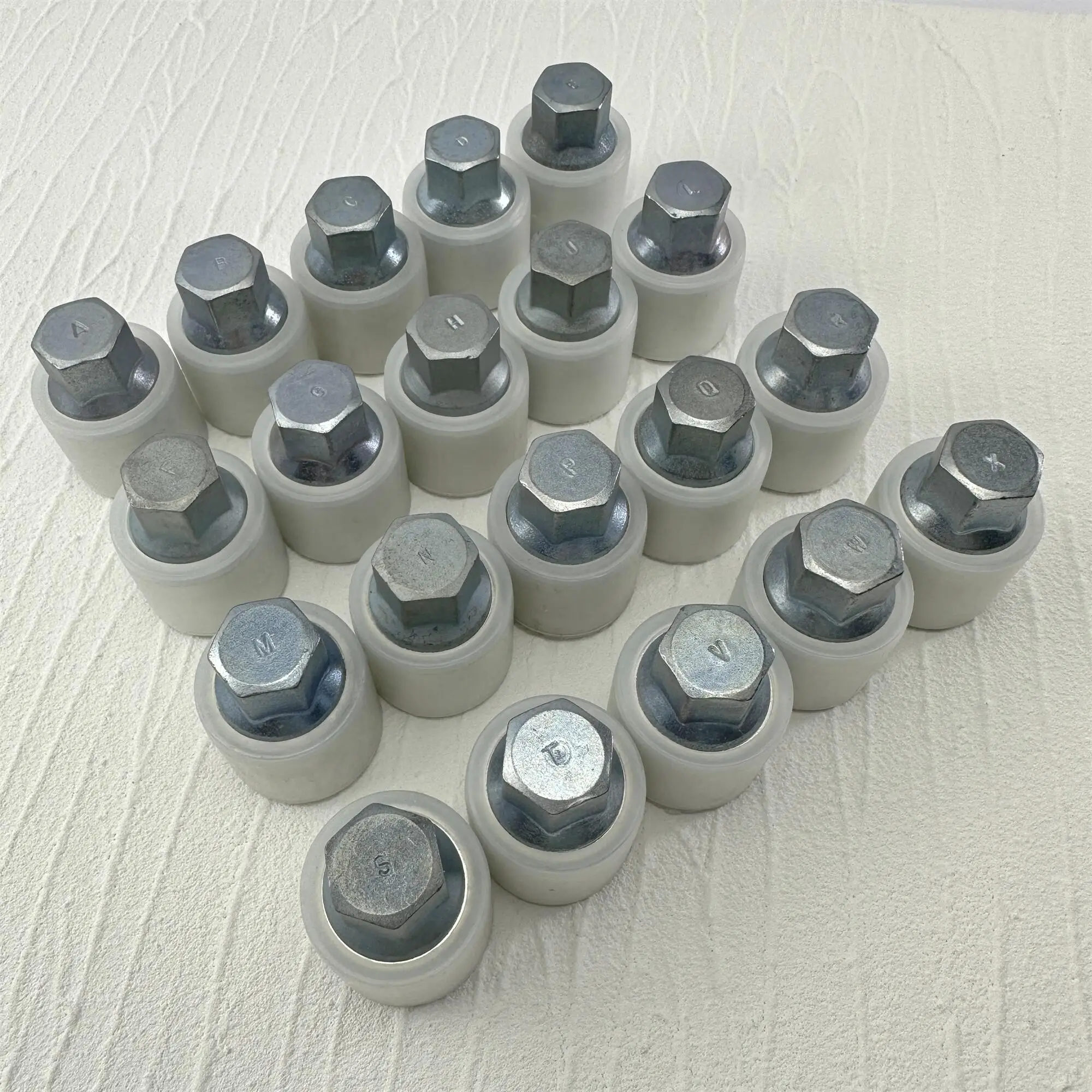 Anti theft key sleeve tool A-L Remove Anti-Theft Tire Screws with Bolt Boss Key Cover Set for Audi A1 A5 A3 A4L A6L A7 Q3 Q5 A8 TT R8