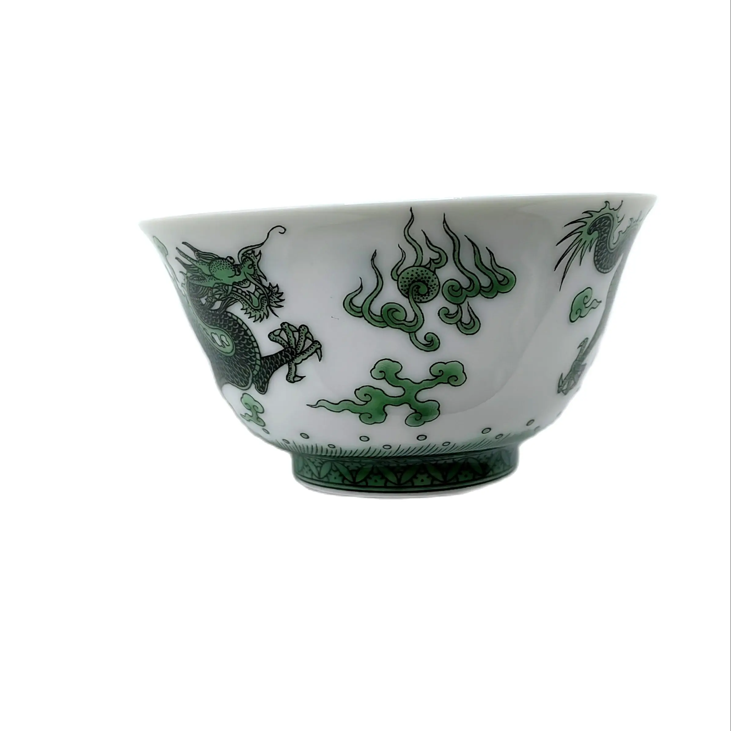 Unusual Vintage Porcelain Chinese Jingdezhen Aesthetic Kung Fu Green Tea Cups Ceramic Glaze For Ceremony Oolong Tieguanyin Puer
