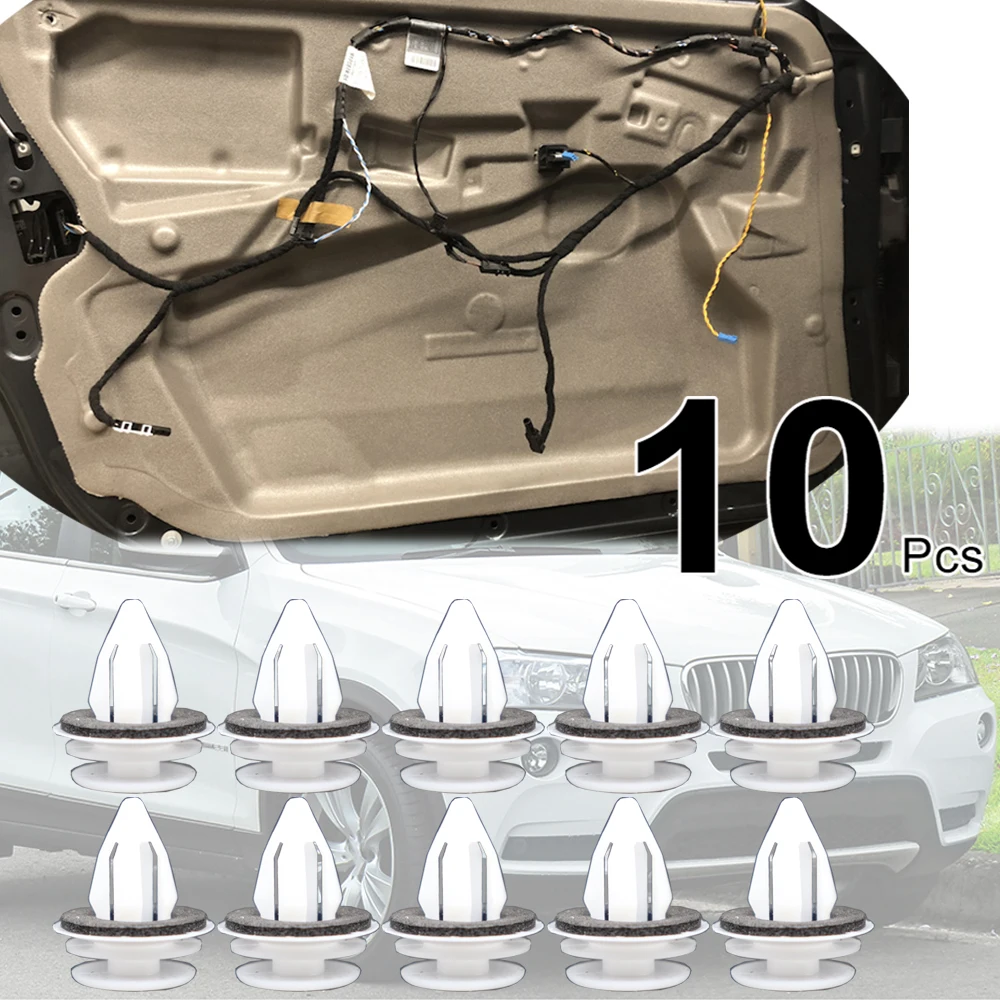 Nuovo Set Di 10 Clip Di Fissaggio Per Pannello Interno, Rivestimento - Foto 7