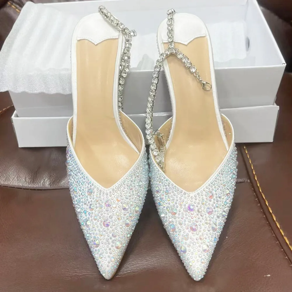 Sparkling Handmade Diamond Wedding Sequined Stiletto Heels For Wedding,  Pageant, Evening Prom Gues223o From Juju66, $47.24 | DHgate.Com