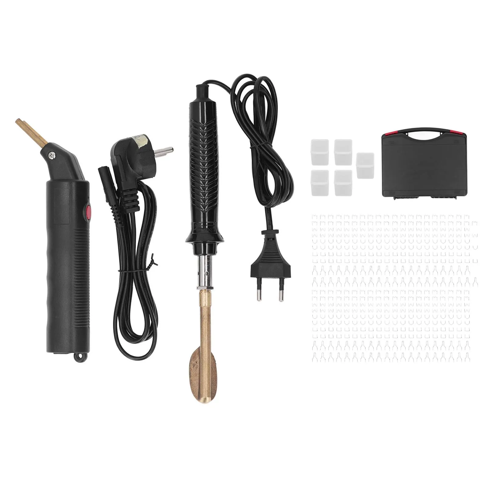 

Plastic Welding Kit Fast Heating Portable Tool Box Multi Specifications Bumper Crack Welder for Vehicle and Machinery Repair