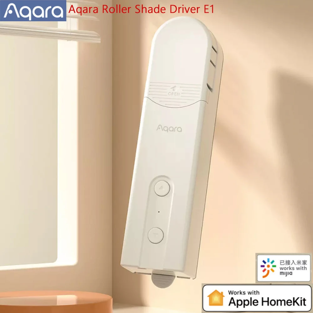 New Aqara Roller Shade Driver E1 Smart Motorized Chain Roller Blinds