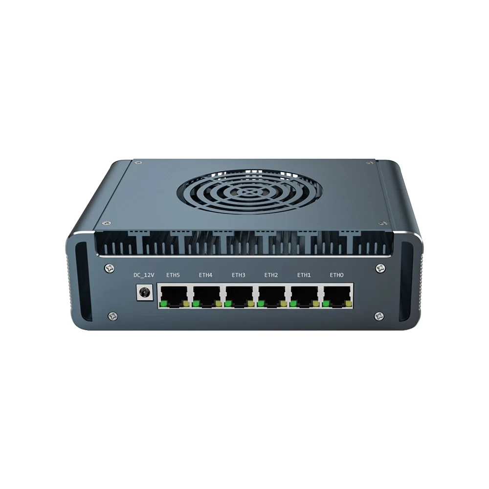 Topton 12th Gen Firewall Mini PC i7 1265U N100 6x2.5G intel i226-V i5 1245U DDR5 NVMe Proxmox pfSense Mini Computer  OPNsense 5