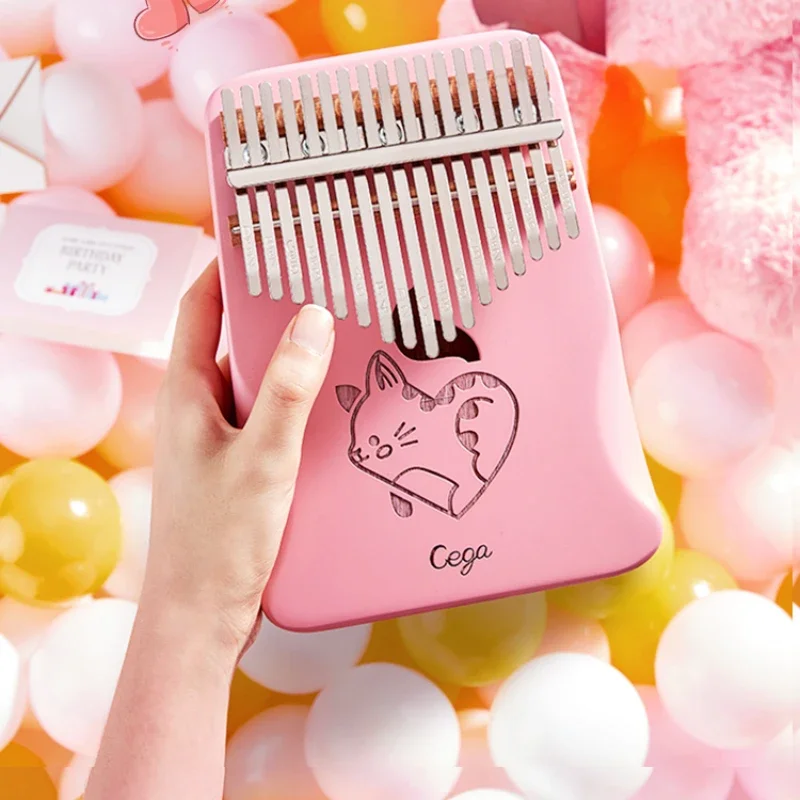 Mini Pianoforte Kalimba Tastiera Musicale Portatile 17 Tasti Kalimba Professional Finger Strumenti Musicali Strumenti Musicali Wz50Mz