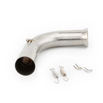 For Can Am Spyder F3 2016 to 2020 2021 2022 For Can-am F3 Limited & Tourer Escape Slip-on Motorcycle Exhaust Mid Link Pipe 51MM