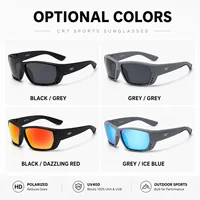 Lunettes de soleil polarisées CR7, protection UV400, pour hommes et femmes, pour la pêche, la conduite, le cyclisme, la randonnée, la plage, les voyages 6