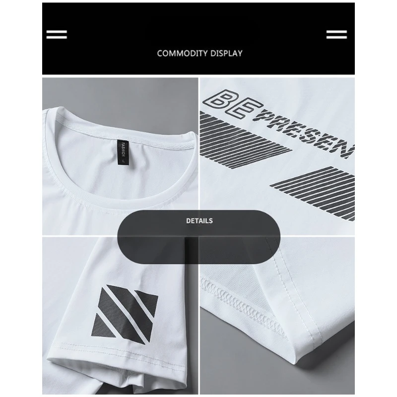 Men T-shirt Suit Shorts Tshirt Set Summer Fashion Loose Oversize Plus Size Short Sleeve Tshirt Men Clothing Tracksuit Sweatpants 6