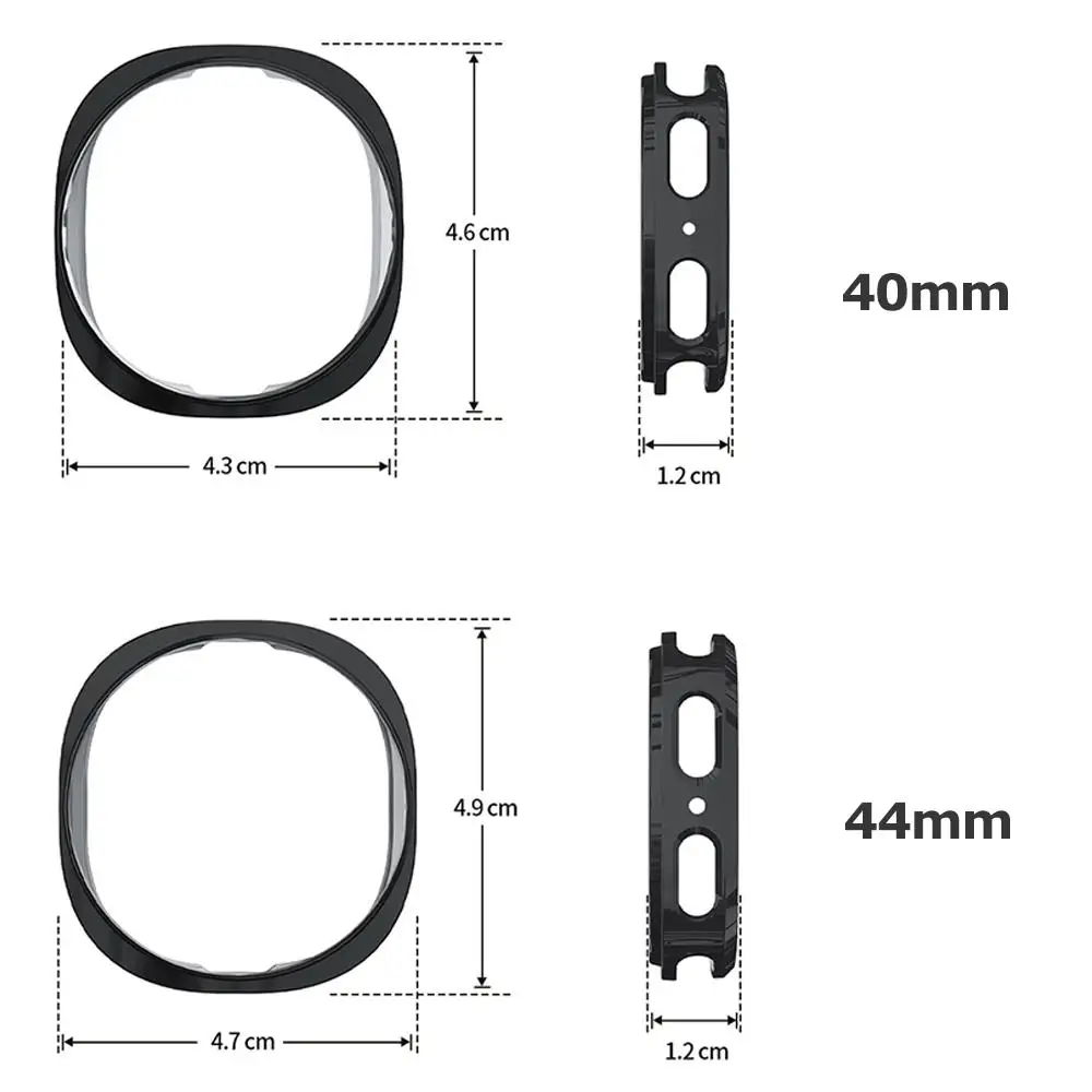 Premium Soft TPU Case and Screen Protector for Samsung Galaxy Watch – All-Around Protective Cover