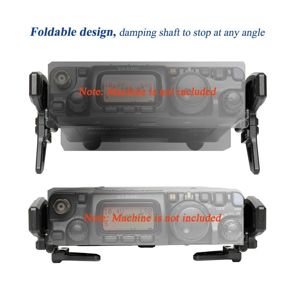 かっこ用アルミ合金足サポート,yaesu FT-818ND 817nd ft-817 ft-818 hf