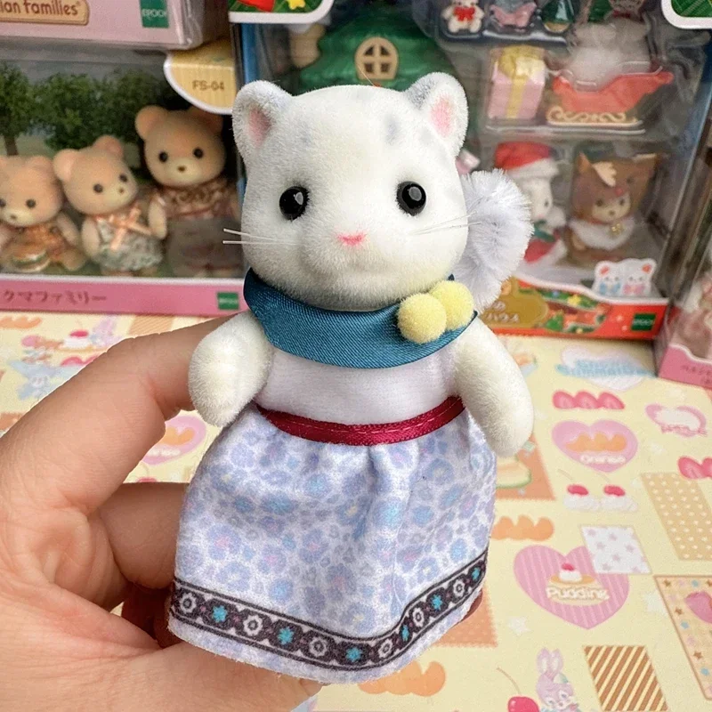 Sylvanian Families Children's Toy Kitchen Toys Girl Anime Calico Critters Ternurines Figures Cute Medium and Large Size Dolls 1