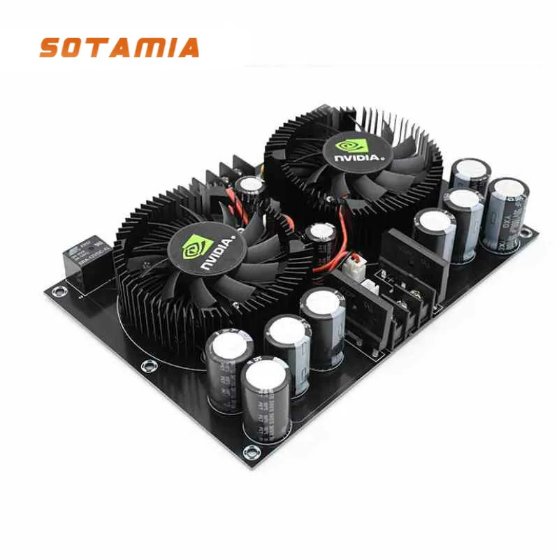 

Усилитель мощности SOTAMIA TDA7293 Hifi, плата Auido, 2x100 Вт, стерео цифровой звуковой усилитель, усилитель звука для динамика, умного дома
