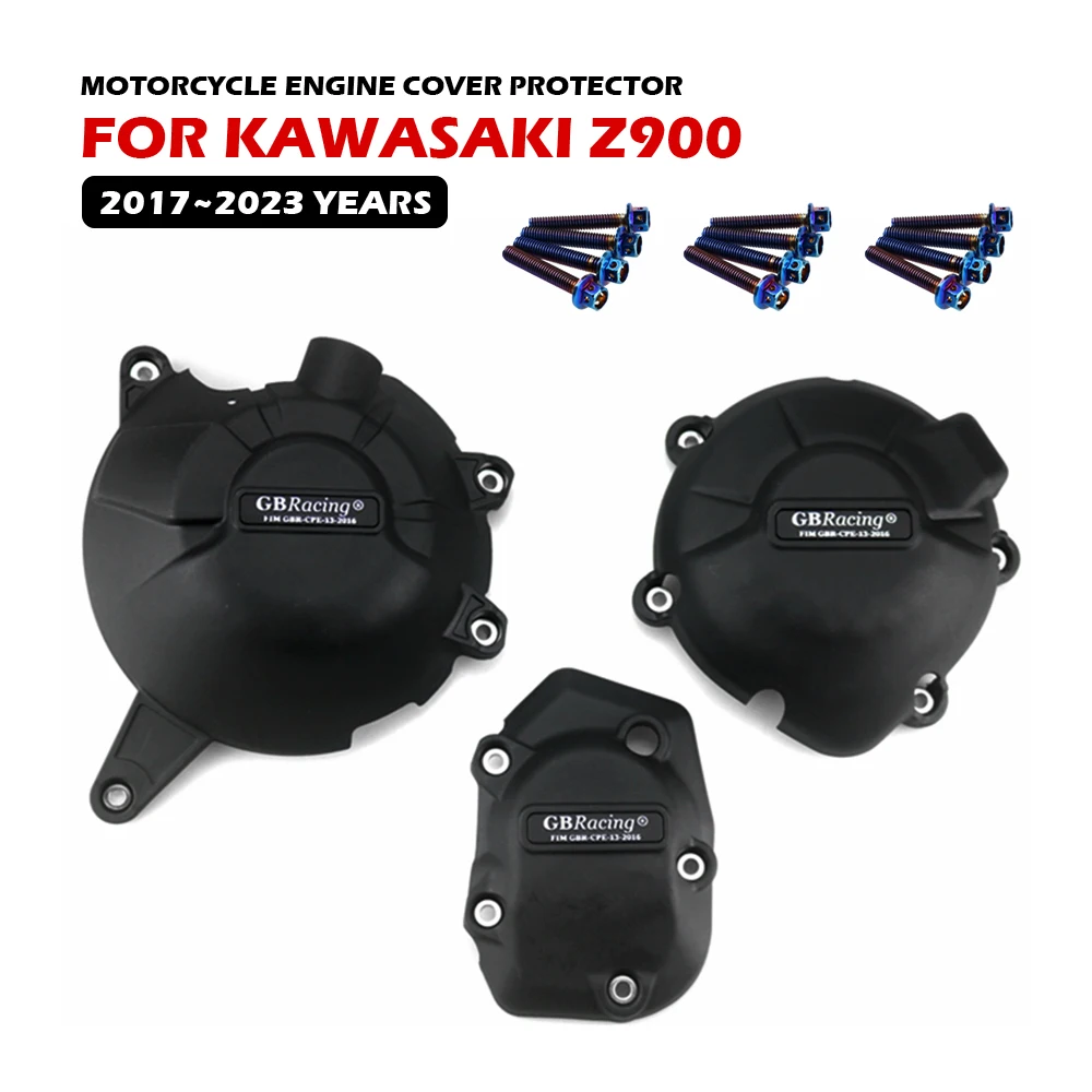 

For KAWASAKI Z900 2017 2018 2019 2020 2021 2022 2023 Motorcycle Engine Protector Cover For GB Racing Modified Accessories