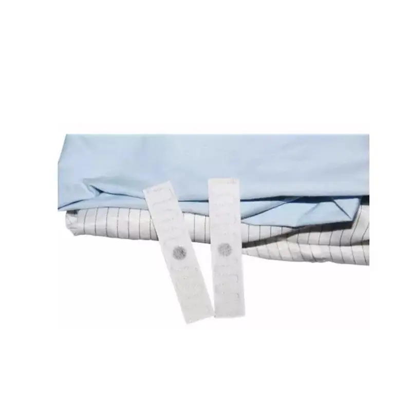 AA60-UHF RFID 태그 세탁 가능한 세탁 태그 10개 의류 세탁 관리를 위한 핫멜트 접착제 직물