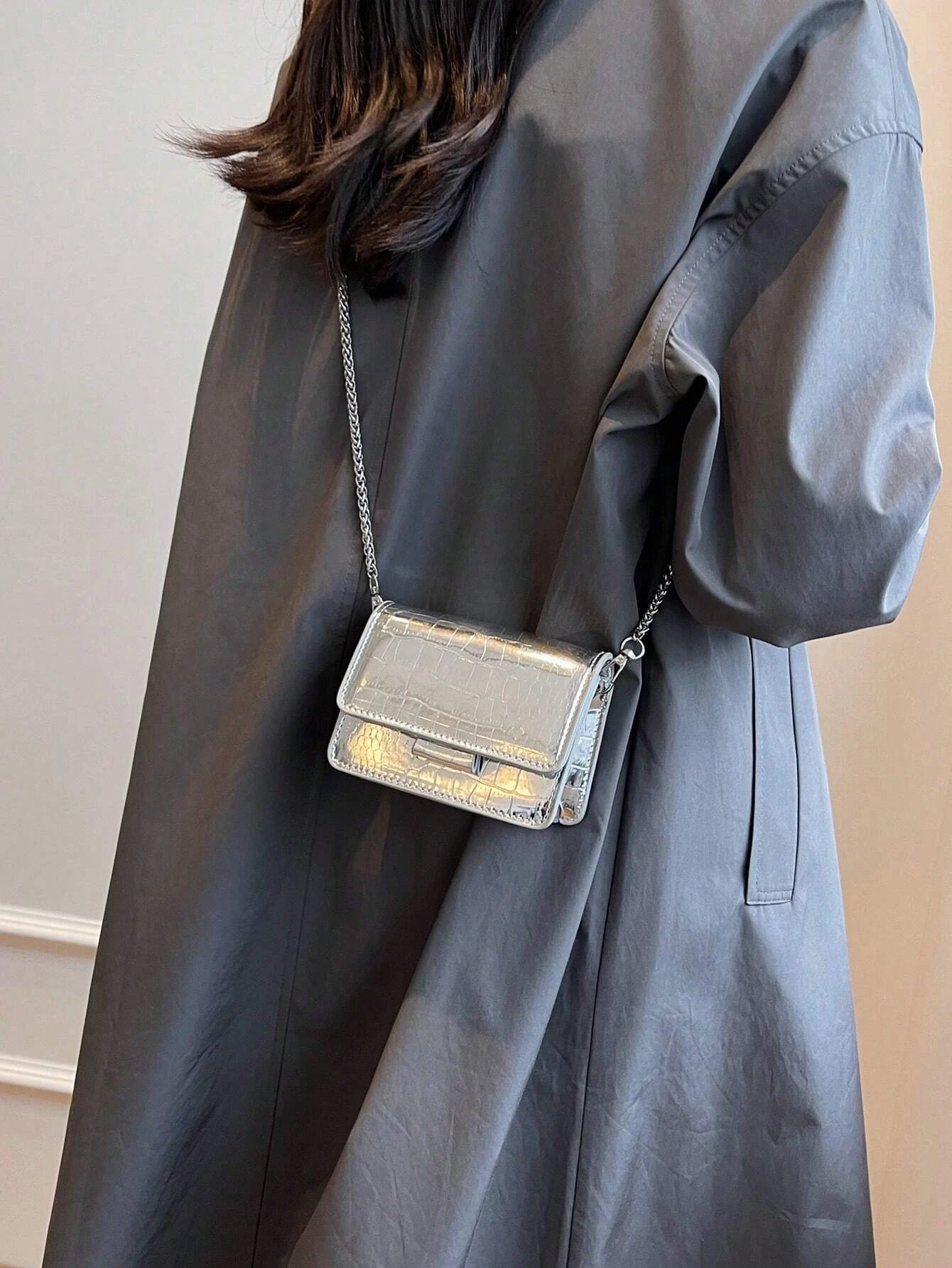 Bolso Pequeño Mujer Bolso Pequeño Vera Pelle De Piel Auténtica