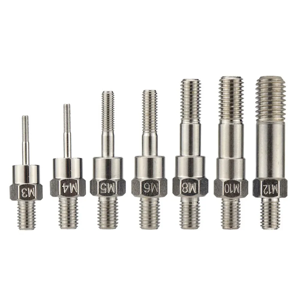 Rivet Gun Rivet Gun Set Rivet Nut Tool Rivet Gun Part 1pc Hand Rivet Nut Gun Head Nuts Simple Installation Manual Riveter Tools Accessories For Nuts M3/M4/M5/M6/M8/M10/M12