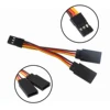 2pcs/5pcs 90mm RC Servo Y Extension Cord Cable Splitter Lead Wire For RC Servo JR Futaba RC Airplane Helicopter Car DIY 3