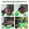 3pcs Kids Gardening Tools Kit Plastic Safe Gardening Tools Succulent Shovel Planting Flower Shovel Shovel Rake  Safety Toy 5
