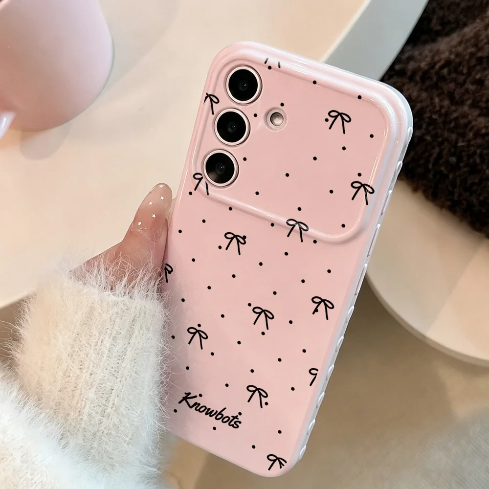 Charming Bow Pattern Phone Case Cover