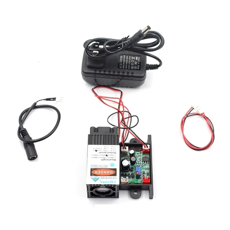 青いレーザーモジュール,pwmステージ,450nm, 500mW, 12V