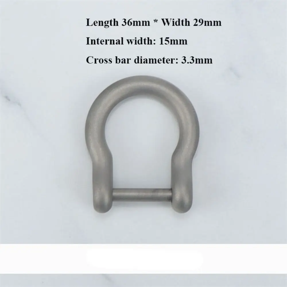Titanium Alloy Multifunctional Carabiner and Keychain Hook