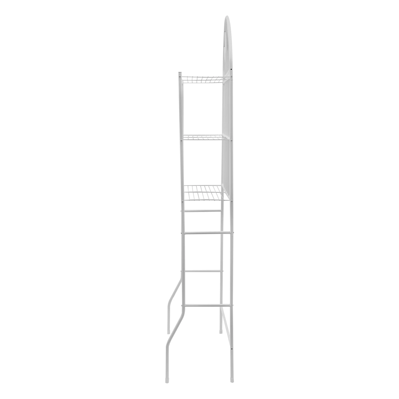 Sturdy Over-the-toilet Storage Rack, 3 Open Platforms, Iron Frame, 55.11 Lbs Weight Capacity, Perfect for Organizing Bathroom It 4