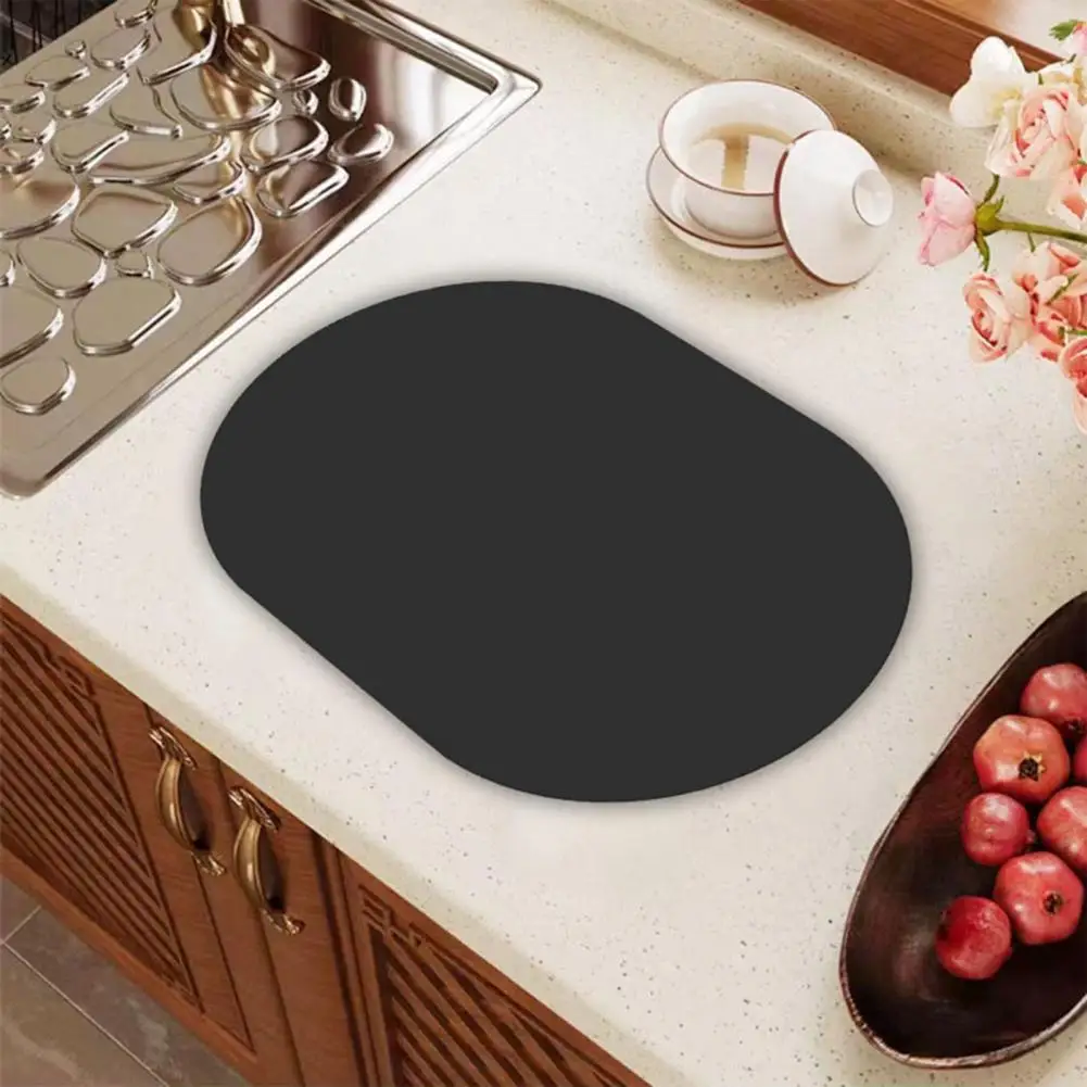 

Anti-slip Drying Mat Water Absorbent Dish Drying Mat Multi-functional Kitchen Supplies Absorbent Dish Drying Mat for Dinnerware