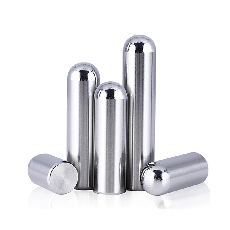 10-50pcs Round Head Cylindrical Pin Locating Dowel 304 Stainless Steel M0.6 M0.8 M1 M1.2 M1.5 M1.8 M2 M2.3 M2.5 M2.8 M3 M4 M5 M6 images - 6