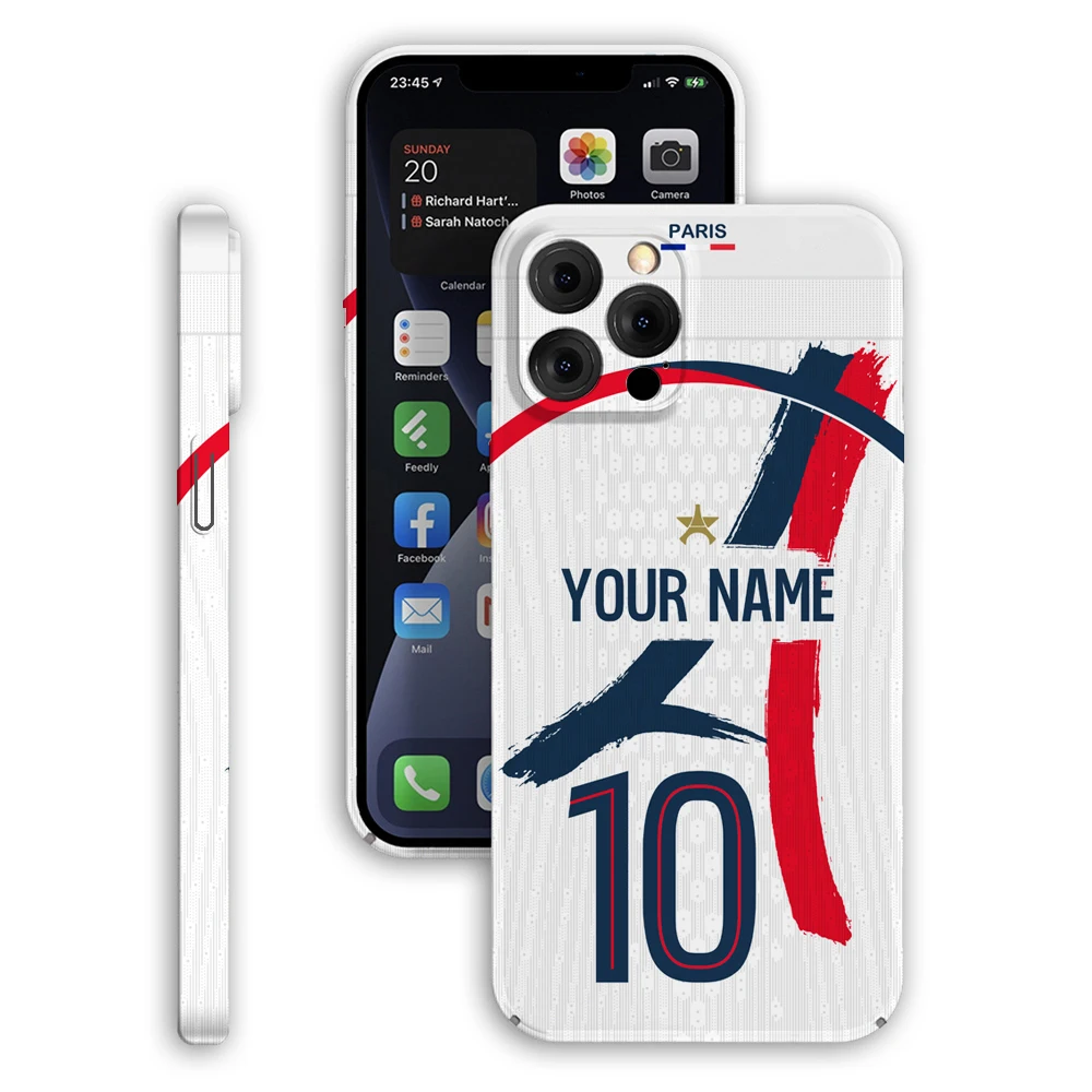 Coque iPhone PSG Paris Le Parisien protection téléphone