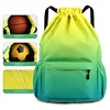 Basketball Bag Bundle Pocket Draw Rope Bag Men's and Women's Travel Sports Shoulders LOGO Fitness Bag Training Backpack Bag 2