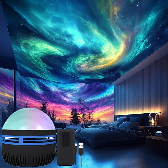 Star & Galaxy Projector Night Light 2