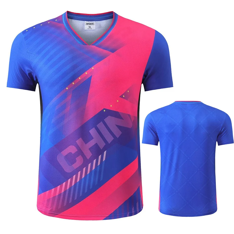 Chinese TEAM CHINA Table Tennis shirts shorts for Men Women Children soccer tennis ping pong tshirt Custom Text Logo soccer jersey