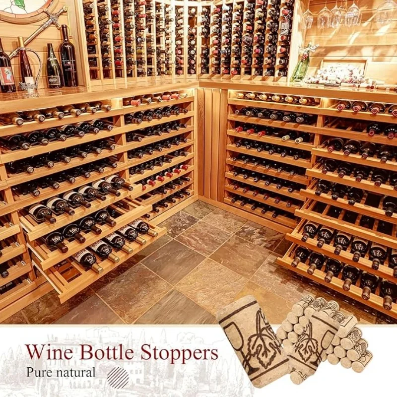 Natural Wood Straight Wine Corks Wine Bottle Stopper Making Bottles Corks For Corking Homemade Art Projects