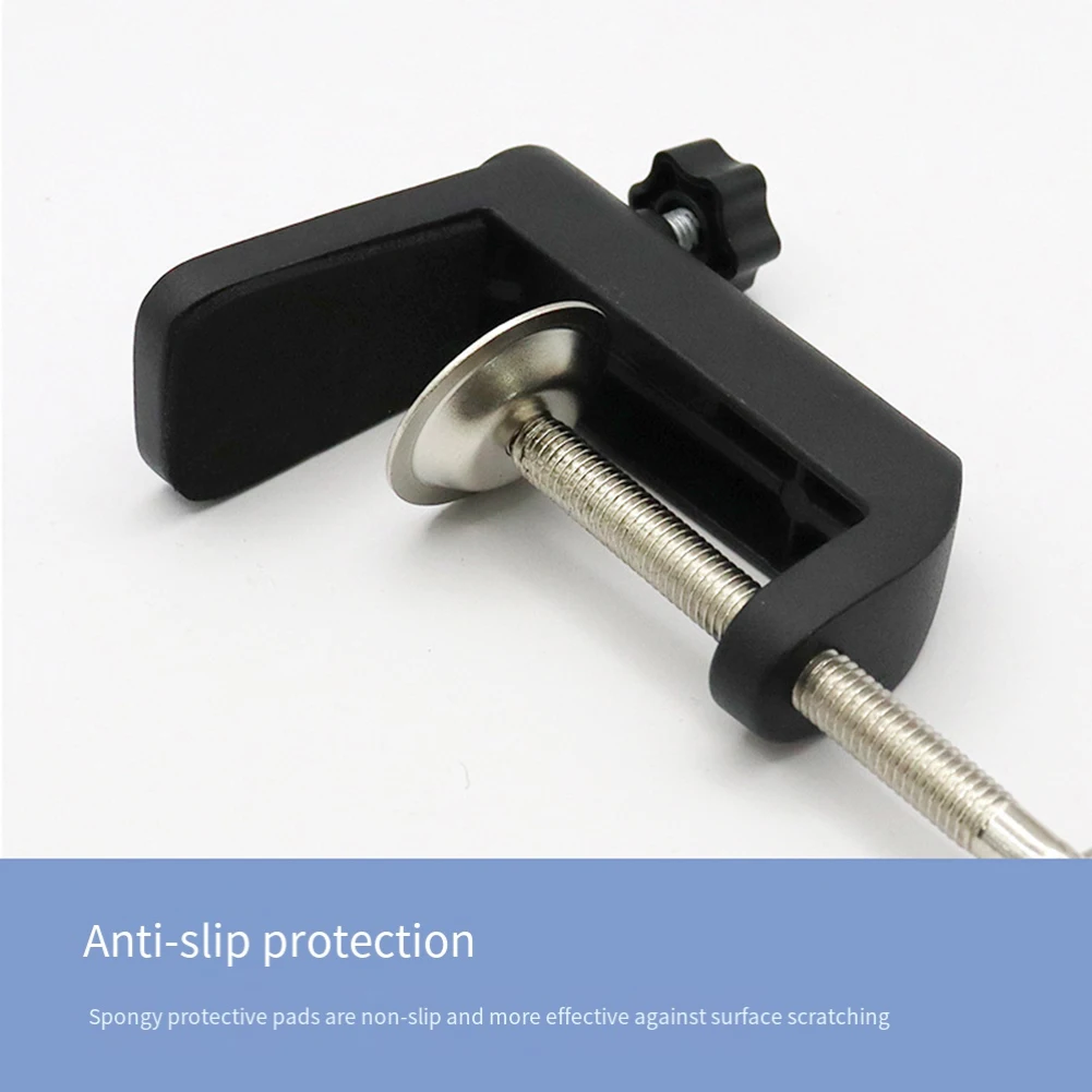 Tisch C-Klemme Aluminium 61mm - Robuste Halterung Für Lampen & Mikrofone