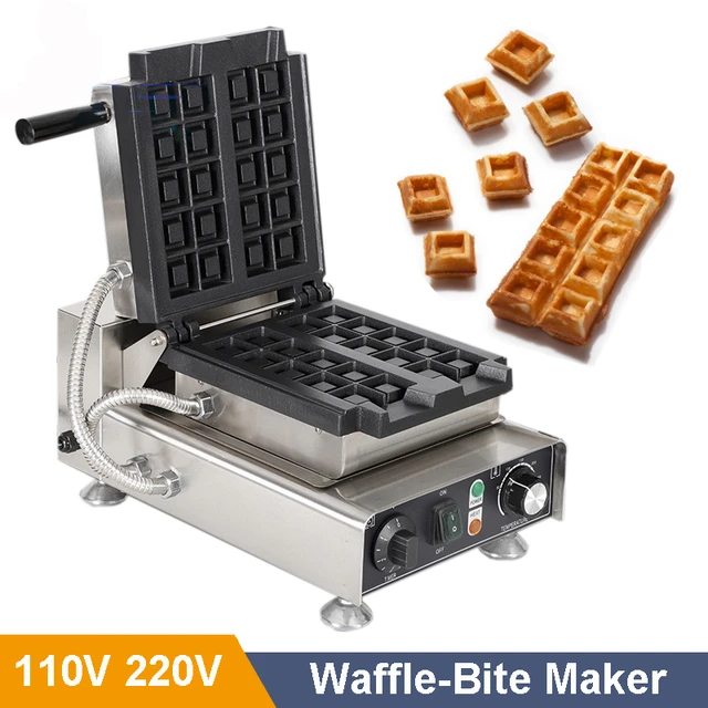 Waffo-Biss Baking Plate Waffle Cubes Waffo Bites Square Rotate Waffle  Machine Iron Plates Waffle Bite Maker - AliExpress